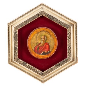 Russian Icon depicting Saint John the Evangelist - late 19th century