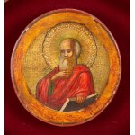 Russian Icon depicting Saint John the Evangelist - late 19th century