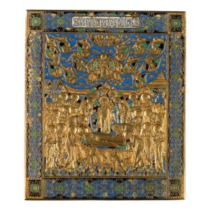 Icon depicting the Dormition of the Virgin - 19th century