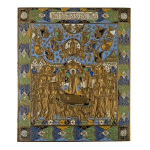 Icon depicting the Dormition of the Virgin - 19th century