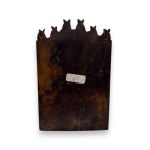 Travel icon depicting the Mother of Consolation - 19th century