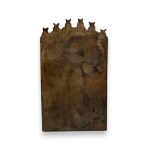 Travel icon depicting Saint Nicholas of Mozajsk - 19th century