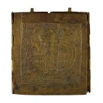 Travel triptych depicting the Deesis - 19th century