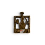 Pectoral icon depicting Saint Nicholas of Mozhaisk - 18th century
