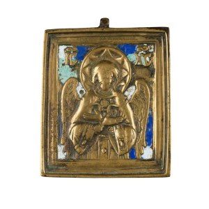 Travel icon depicting the Blessed Silence - 19th century