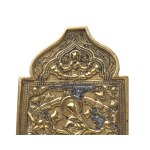 Travel icon depicting the Mother of Consolation - 19th century
