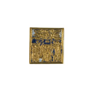 Small travel icon depicting the Ascensione - 19th century