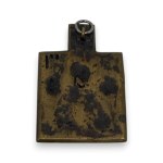 Pectoral icon depicting Saint Nicholas of Myra - 19th century
