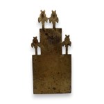 Travel icon depicting the Mother of Consolation - 19th century