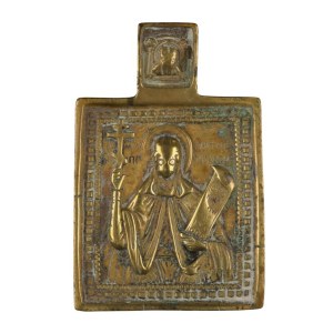 Pectoral icon depicting Saint Parasceva - 19th century