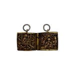 Small travel diptych - 18th century