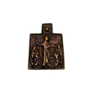 Pectoral icon depicting the Mother of Consolation - 18th century
