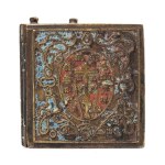 Travel triptych depicting the Feasts - 19th century