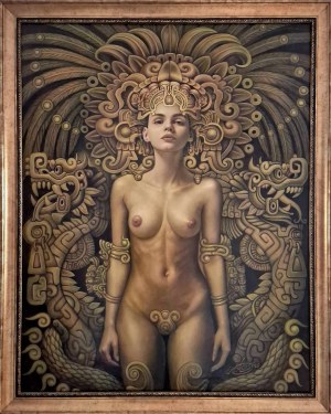 Igor Volosnikov, Toltec girl, 2025
