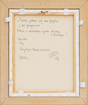 Krystyna Ruminkiewicz, Taka jedna od van Gogha i od Gaugina z cyklu Dialog z Mistrzami, 2025