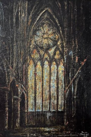 Dawid Masionek, Witraż Notre-Dame, 2026