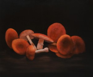 Klaudia Choma, Martwa natura z grzybami (muchomory), 2025