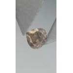 NATURAL COLORED DIAMOND 0.13 CT | CLARITY: VS1 | CUT: HEART Official appraiser's valuation: $1,144 (approx. 4,350 PLN gross)