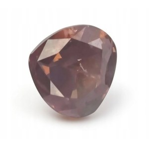 NATURAL COLORED DIAMOND 0.24 CT | CLARITY: SI1 | CUT: HEART Official appraisal value: $2,657 (approx. 10,000 PLN gross)