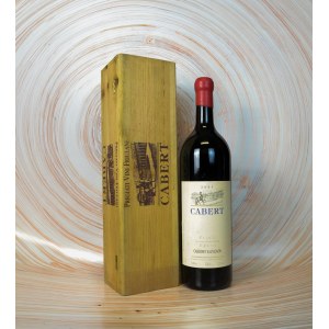 Italian wine - Cabert 2003. Friuli Grave DOC. Etichetta e capsu...