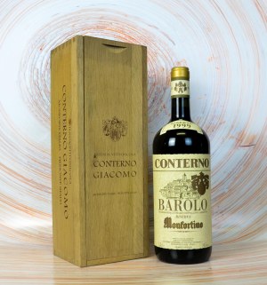 Italian wine - Barolo Giacomo Conterno Monfortino Riserva 1999, G...