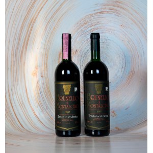 Italian wine - Brunello di Montalcino 1987 Tenuta La Poderina. B...