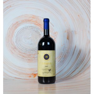 Italian wine - Sassicaia 2003, Tenuta San Guido. Bolgheri Sassic...