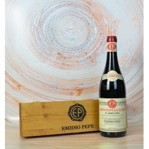 Italian wine - Montepulciano d'Abruzzo 2003, Emidio Pepe. Montep...