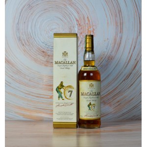 Whisky - Macallan 7 years old. Single Highland Malt Scotch...