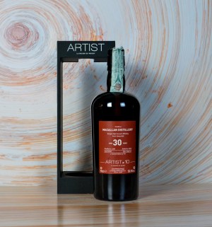 Whisky - Macallan 30 years old Artist label #10. Single Ma...