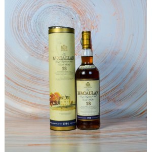 Whisky - Macallan 1984 18 years old. Single Highland Malt ...