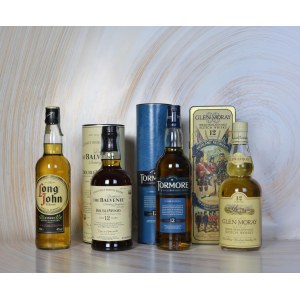 Whiskey - Scottish Whiskey, Selection. - Glen Moray 12 Years...