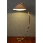 Floor-standing arc lamp, Denmark, 1970s.