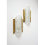 A pair of wall sconces by Fisher Leuchten, Germany, 1960s.