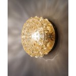 "Bubble"-style glass ceiling light, Denmark, 1960s.