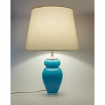 Glass table lamp, designed by Anje Kjaer Design for Royal Copenhagen, Denmark, 1990s.