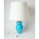 Glass table lamp, designed by Anje Kjaer Design for Royal Copenhagen, Denmark, 1990s.