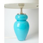 Glass table lamp, designed by Anje Kjaer Design for Royal Copenhagen, Denmark, 1990s.