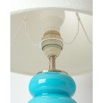 Glass table lamp, designed by Anje Kjaer Design for Royal Copenhagen, Denmark, 1990s.