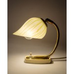 Glass table lamp/nightlight, Germany, 1950s/1960s.