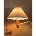 Wooden scissor lamp, Denmark, 1990s