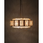 Ceiling lamp, designed by Carl Fagerlund, Orrefors, Sweden, 1970s.
