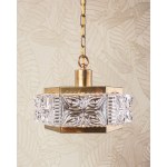 Ceiling lamp, designed by Carl Fagerlund, Orrefors, Sweden, 1970s.