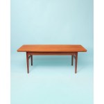 Teak coffee/dining table, Denmark, 1970s.