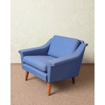 A pair of club chairs, Denmark, 1980s.