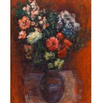 Joachim Weingart (1895, Drohobych – 1942, Auschwitz), A Bouquet of Flowers in a Vase