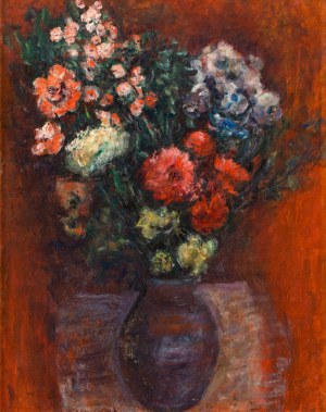 Joachim Weingart (1895 Drohobycz - 1942 Auschwitz), Bukiet kwiatów w wazonie
