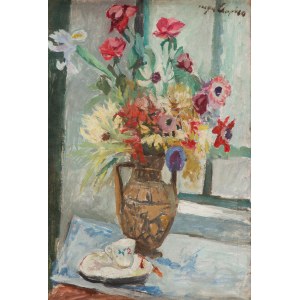 Jacques Chapiro (1887 Dyneburg, Łotwa - 1972 Paryż), Kwiaty w wazonie