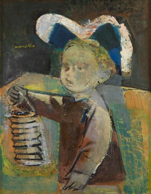 Rajmund Kanelba (Kanelbaum) (1897 Warszawa - 1960 Londyn), Chłopiec z lampionem
