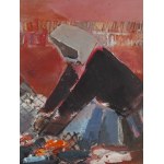 Rajmund Kanelba (Kanelbaum) (1897 Warszawa - 1960 Londyn), Rybacy, 1958